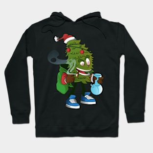 christmas tree smoke weed Hoodie